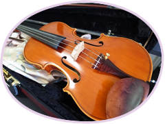 バイオリンの写真